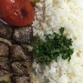 Lamb Kabob Plate