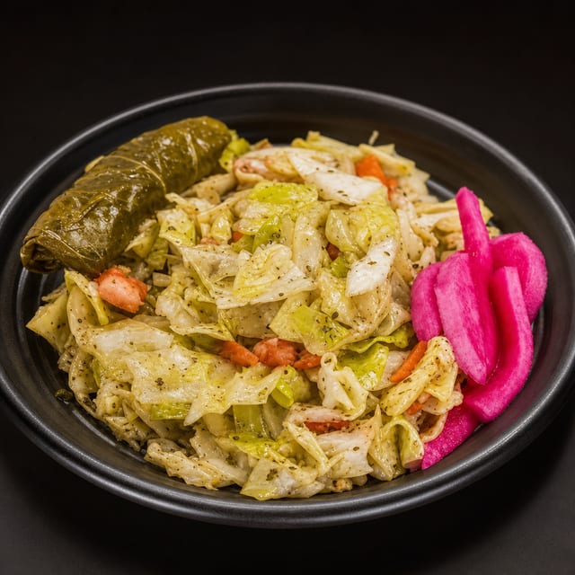 White Cabbage Salad.