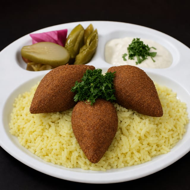 Kibbeh Plate.